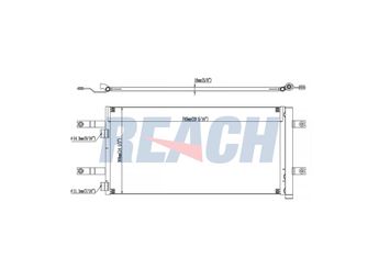 Klima Radyatörü  FEBI BILSTEIN 1001920  81619206041 81.61920.6041