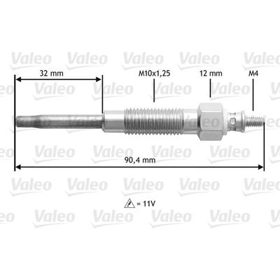 Isıtma Bujisi  VALEO 345141