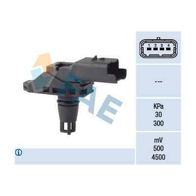 MAP Sensörü  Citroen Jumpy (01.2007->)  GVA 5343613