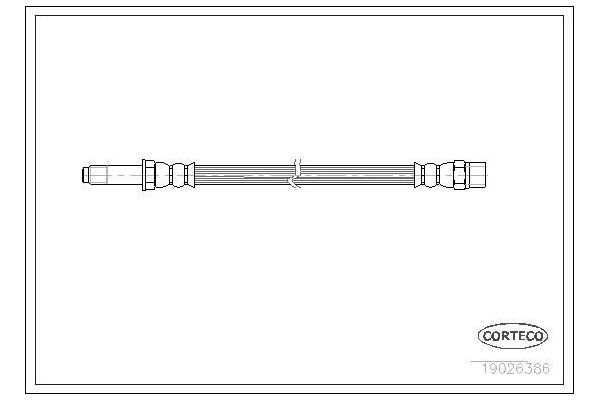 Fren Hortumu Arka Sağ veya Sol MGA 511165