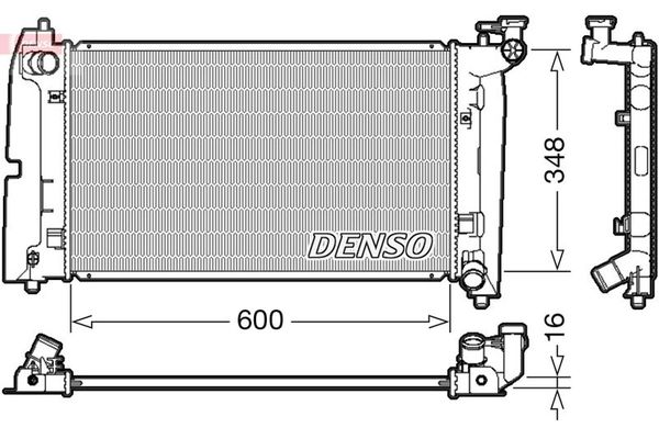 Su Radyatörü  DENSO DRM50085