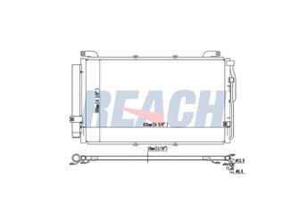 Klima Radyatörü  ORİS CHY859016  9760617001 9760617000