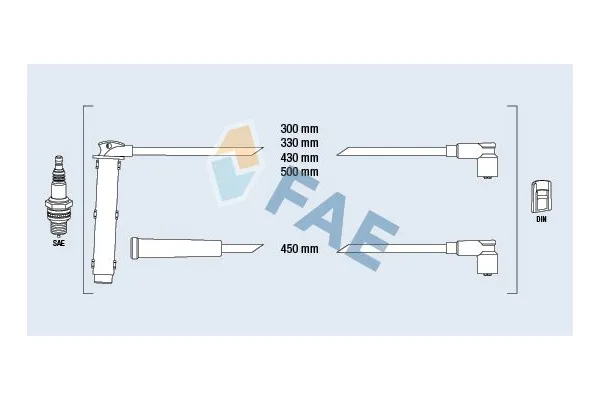 Buji Kablosu  MG Rover Rover 200 (RF)(1996->)  MGA 35180