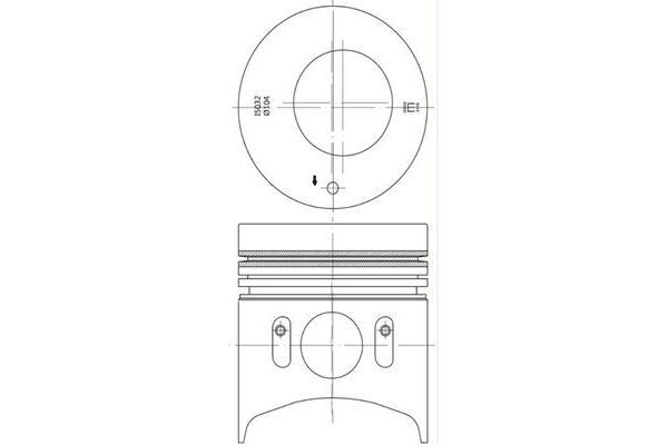 Piston  SONNE 465KR03601