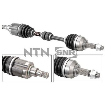 Aks Komple Ön Sol Nissan Qashqai (J10)(01.2007->)  MAHER 18319