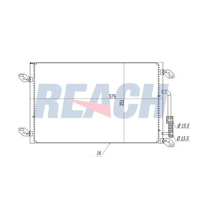 Klima Radyatörü  NRF 35615