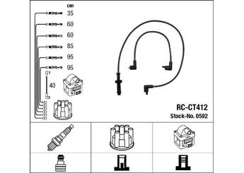 Buji Kablosu  PSA ORJINAL 5967H2  5967H2 5967.H2