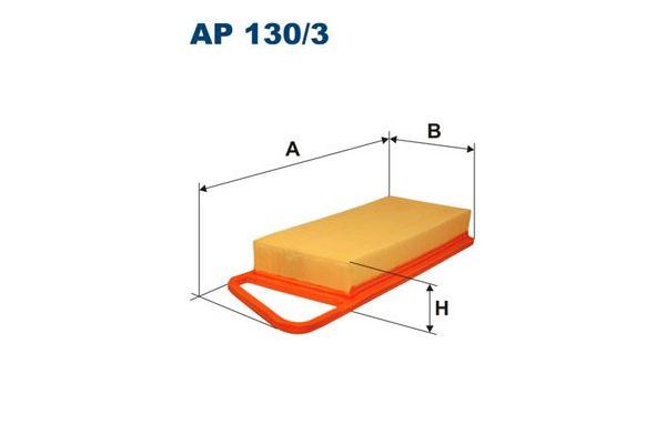 Hava Filtresi  Toyota Aygo (KGB/WNB)(2005->)  FILTRON AP 130/3