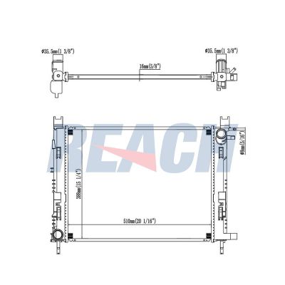 Su Radyatörü  Renault Clio IV (2012->)  MANDO HC253101C150