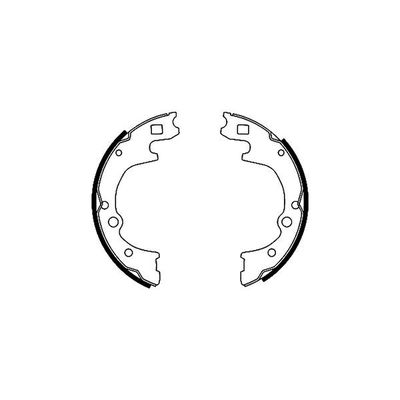 Fren Pabuçlu Balata Arka FROW 565.1103.002