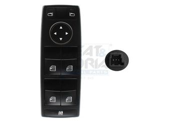 Cam Açma Düğmesi Ön Sol WENDERPARTS MA1669054300  A1669054300 1669054300 166 905 43 00 16690543009107 166 905 43 00 9107 A 166 905 43 00 A16690543009107 A 166 905 43 00 9107