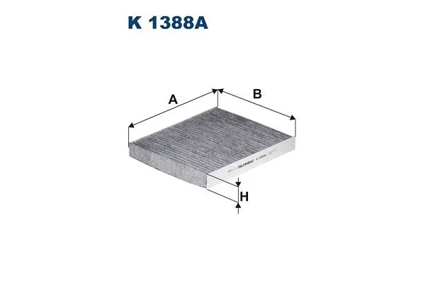Polen Filtresi  Volkswagen T-Cross (D31)(11.2023->)  FILTRON K 1388A