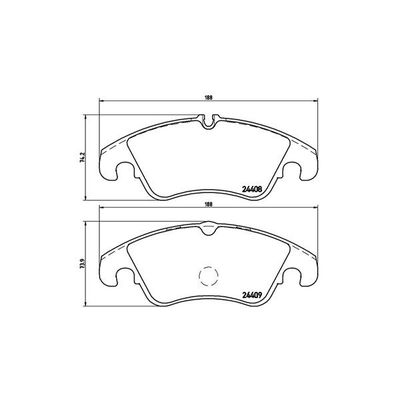 Fren Disk Balata Ön Ford Focus 3/4/5 Kapı (CAP)(08.2004->)  MAGNETI MARELLI 363700424074