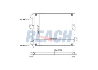 Klima Radyatörü  VALEO 814422  9760602200 9760602000 97606-02000