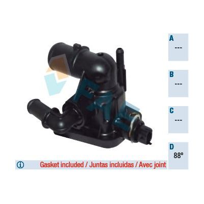 Termostat 88 °C  Suzuki Swift (AGZ/AZH/NZ)(2010->)  FIAT ORJINAL 55206391