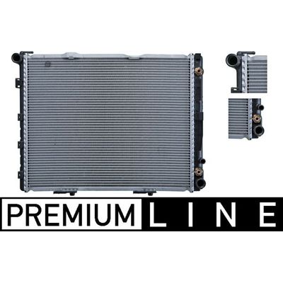 Su Radyatörü  Mazda 3 Sedan (BL)(04.2009->)  MAHLE CR 241 000P