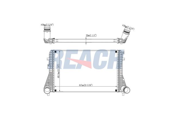 Turbo Radyatörü  BEHR 8ML 376 746-741