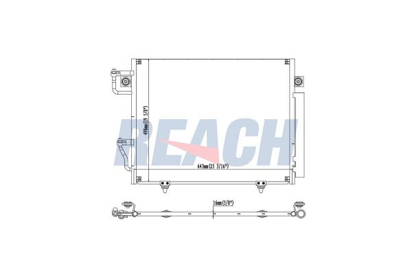Klima Radyatörü  Mitsubishi Pajero (V60/V70)(2000->)  NISSENS 94864