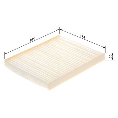 Polen Filtresi  BOSCH 1 987 435 128