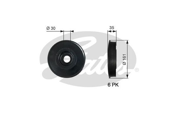 Krank Kasnak  MINI Mini (R56)(2006->)  GATES TVD1025