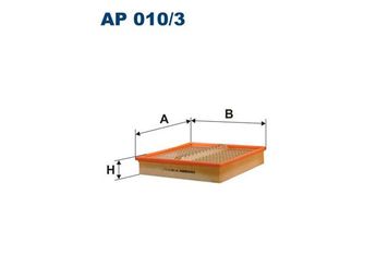 Hava Filtresi  FILTRON AP 010/3  A6030940404 6030940404 603 094 04 04 A 603 094 04 04