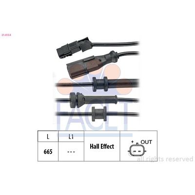 Abs Sensörü Arka Sağ veya Sol HELLUX HLS.8281