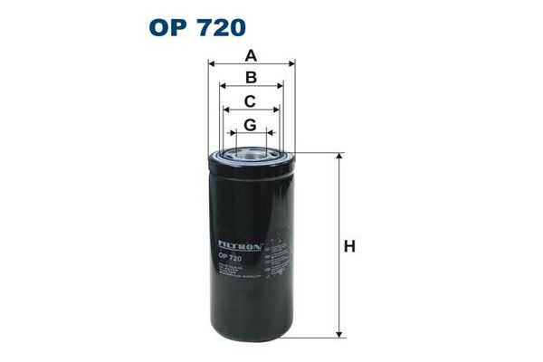 Yağ Filtresi  FILTRON OP 720