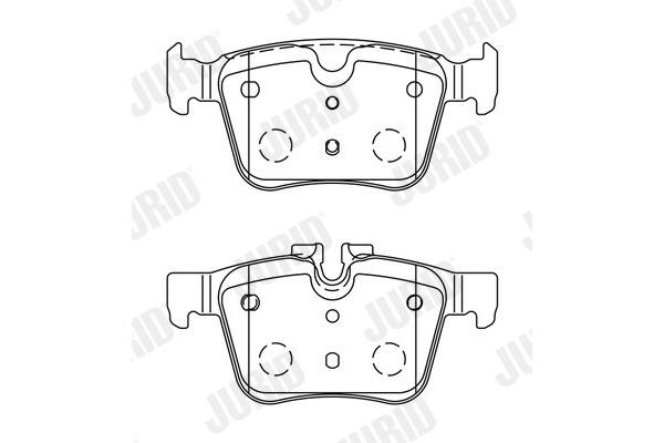 Fren Disk Balata Arka JURID 573772J