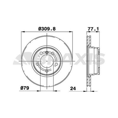 Fren Disk Ayna Ön Sağ ve Sol BRAXIS AD0353