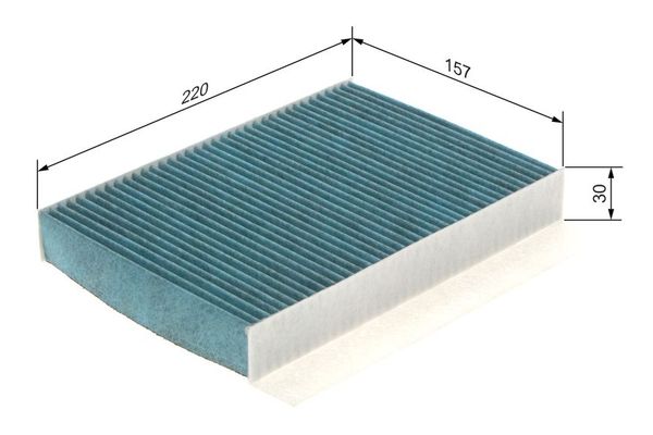Polen Filtresi  Alfa Romeo Tonale (622)(2022->)  BOSCH 0 986 628 542
