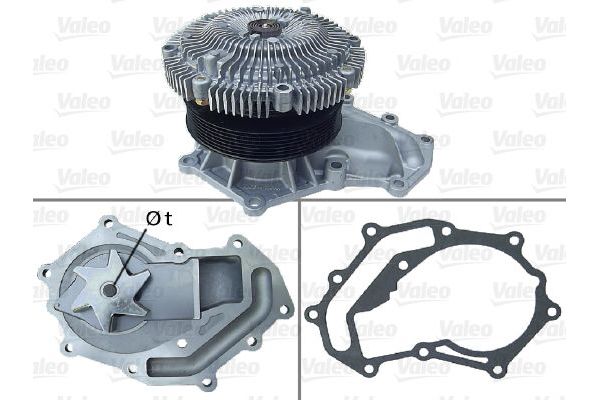 Devirdaim Su Pompası  Nissan Terrano II (R20)(02.1993->)  VALEO 506868