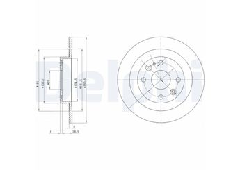 Fren Disk Ayna Arka Sağ ve Sol DELPHI BG2805  BB4C26251B G15Y26251 BB4C26251 BB4C-26-251 BB4C-26-251B BB4C26251C BB4C-26-251C BB4C26251A BB4C-262-51A BB8V26251 BB8V-26-251 BR7426251A BR74-26-251A BR7426251B BR74-26-251B BR7426251E BR74-26-251E F1ZZ2C026A F1ZZ-2C-026A