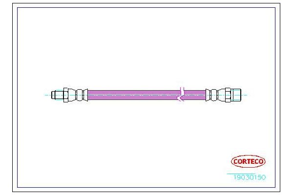 Fren Hortumu Arka Sağ veya Sol MGA 51670
