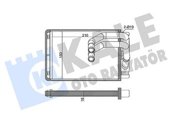 Kalorifer Radyatörü  KALE 360815  9713817000 97138-17000