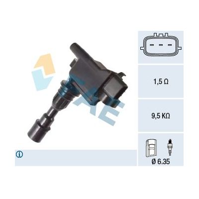 Ateşleme Bobini  Mazda 323 F/S Sedan (BJ)(01.2001->)  MADE IN JAPON IGC301F