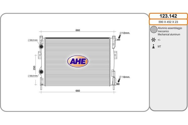 Su Radyatörü  MOBIS 253101R300