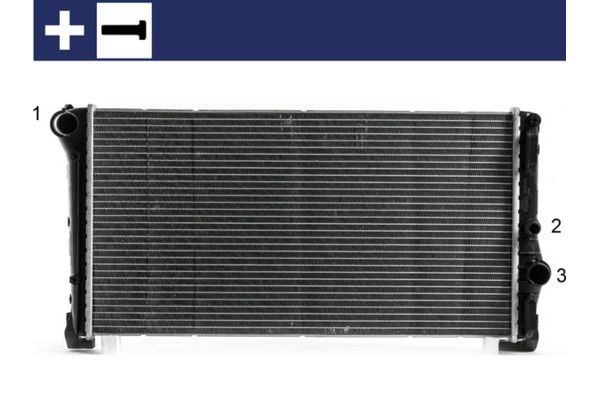 Su Radyatörü  BMW X3 Serisi (F25)(03.2011->)  MAHLE CR 2009 000S