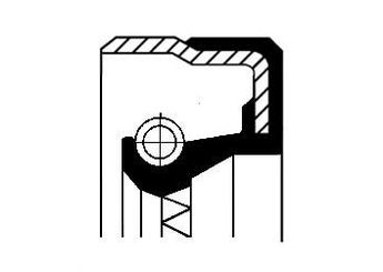 Aks Keçesi  CORTECO 01035430B  8653927 LR003153