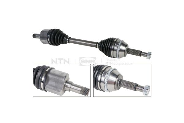 Aks Komple Ön Sol Ford Transit New Line (TT9)(2006->)  EUROCRAFT EU F22100-103