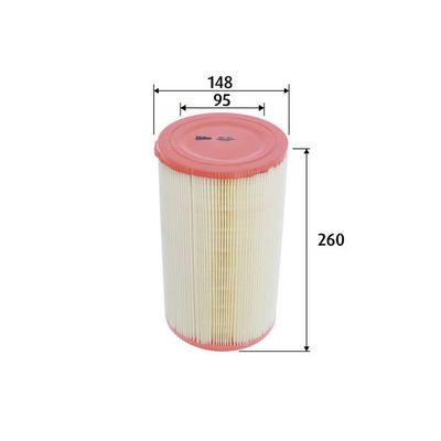 Hava Filtresi  Lancia Delta (181)(2008->)  VALEO 585761