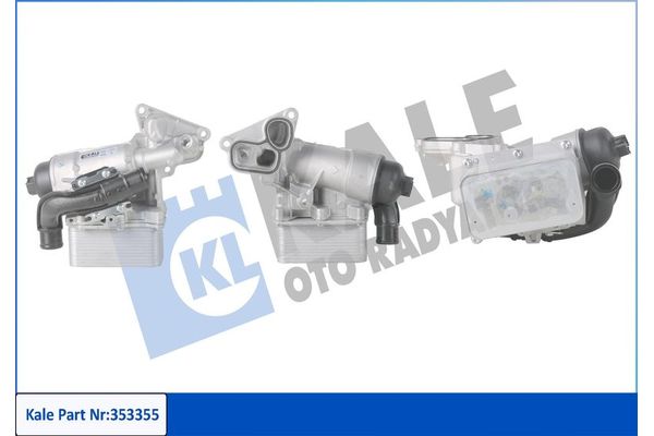 Motor Yağ Soğutucu  Opel Movano B Midibüs/Otobüs (2014->)  KALE 353355