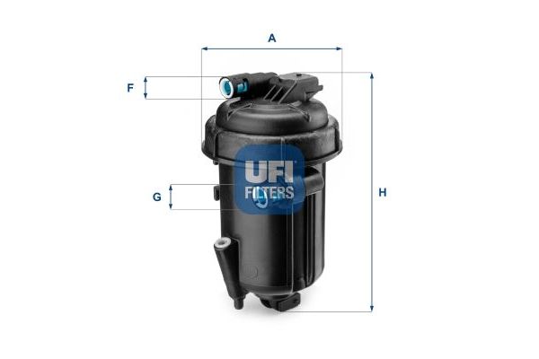 Yakıt Filtresi  Chevrolet Epica (2006->)  UFI 55.163.00