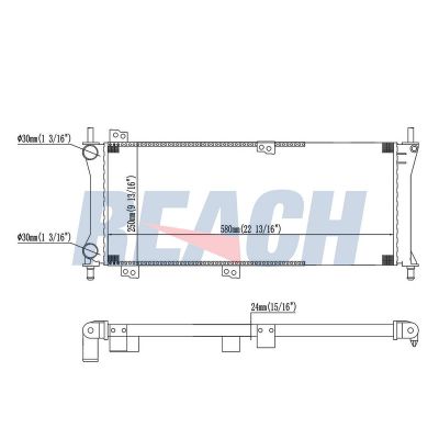 Su Radyatörü  MAHER 14631