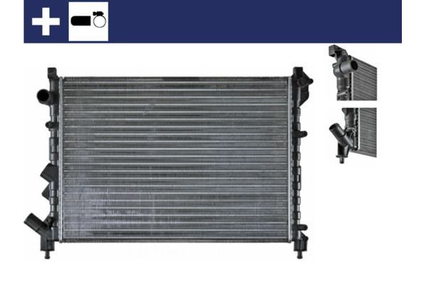 Su Radyatörü  Renault Laguna (B56)(04.1998->)  MAHLE CR 610 000S