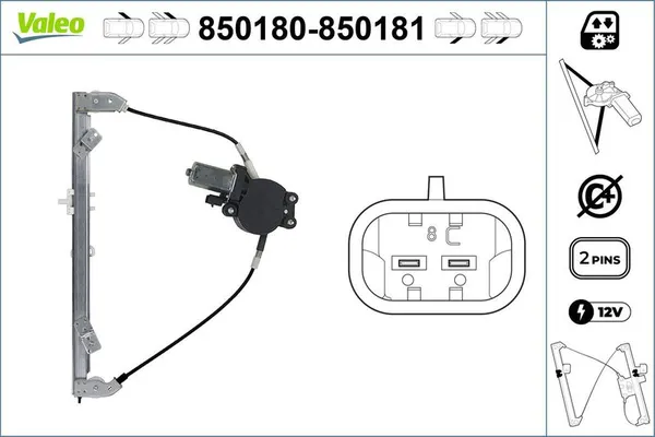 Cam Krikosu Ön Sol VALEO 850180