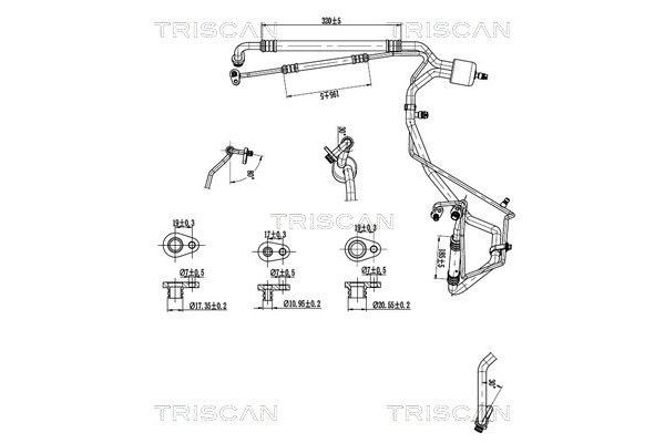 Klima Hortumu  PSA ORJINAL 9670636580