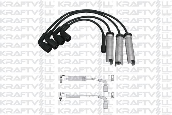 Buji Kablosu  Chevrolet Kalos (2005->)  KRAFTVOLL 05070271