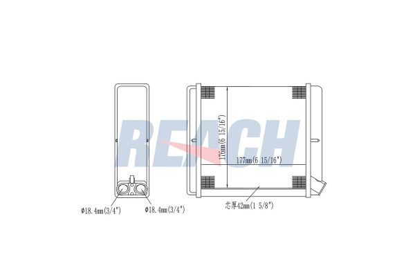 Kalorifer Radyatörü  MAHER 14705