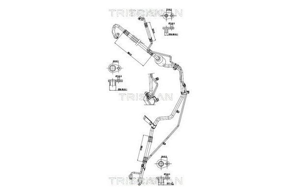 Klima Hortumu  PSA ORJINAL 6477J2
