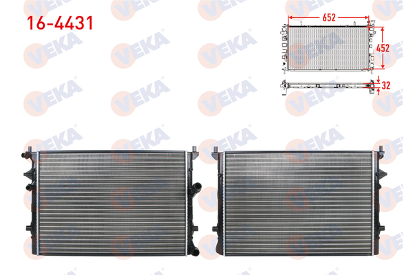 Su Radyatörü  VEKA 16-4431